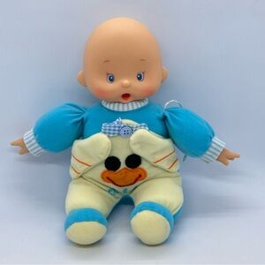 VTG Cititoy PeekABoo Baby Doll Soft Body Vinyl Face &Hands 2000 Missing Pacifier